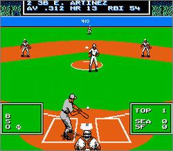 Pantallazo de Roger Clemens' MVP Baseball para Nintendo (NES)