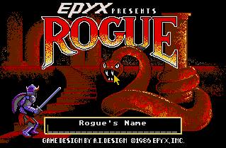 Pantallazo de Rogue: The Adventure Game para Atari ST