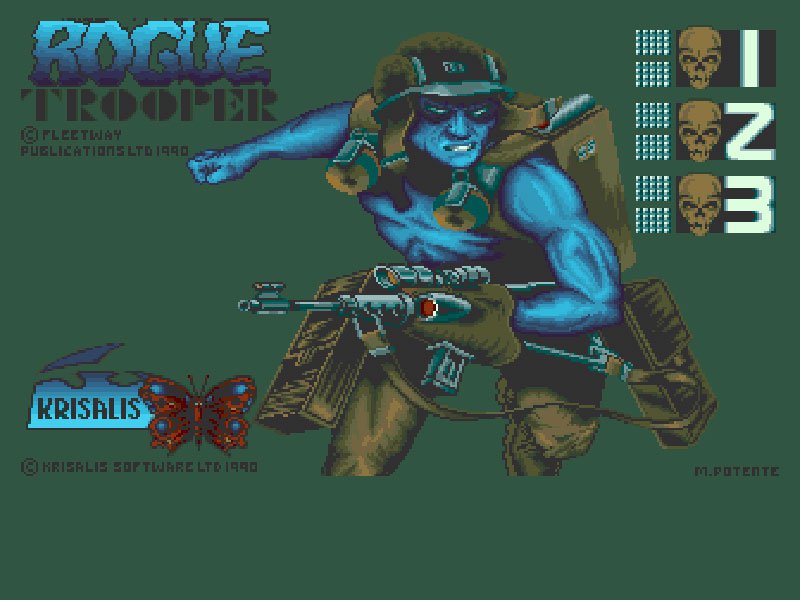 Pantallazo de Rogue Trooper para Amiga