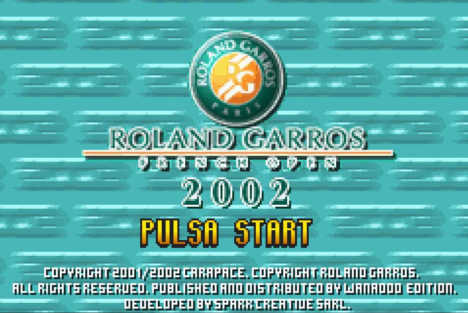 Pantallazo de Roland Garros French Open 2002 para Game Boy Advance