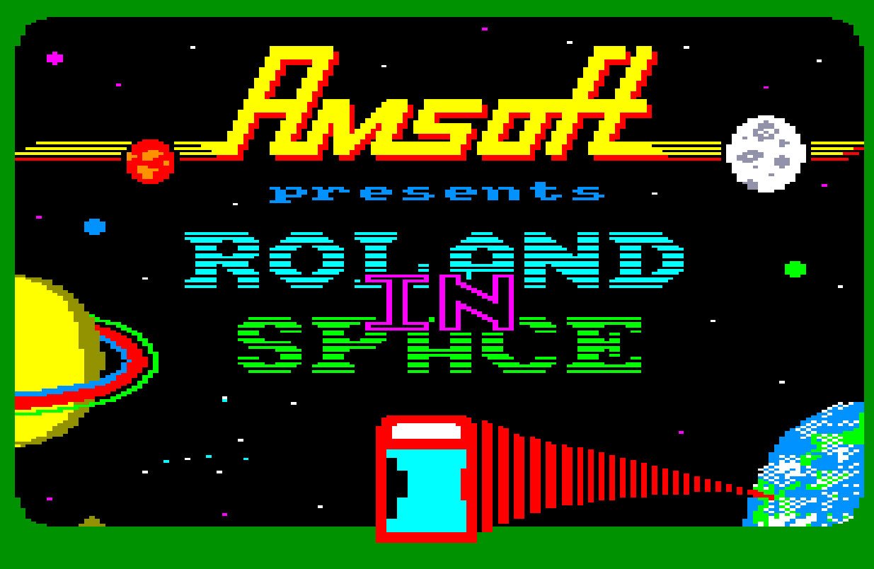 Pantallazo de Roland in Space para Amstrad CPC