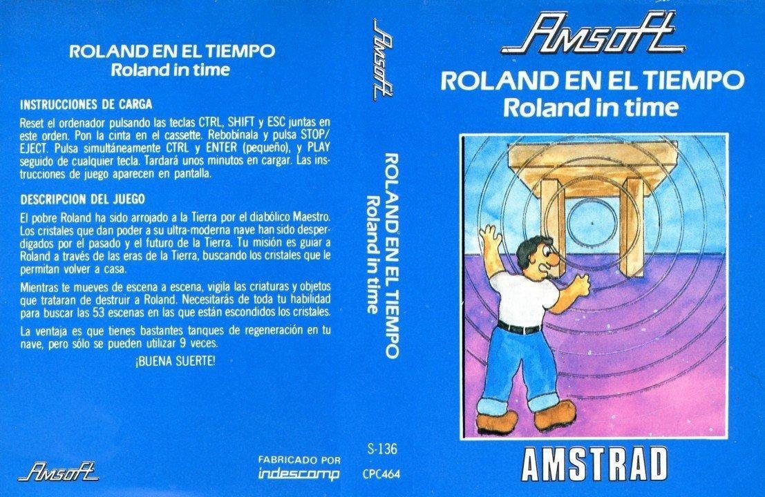 Caratula de Roland in Time para Amstrad CPC
