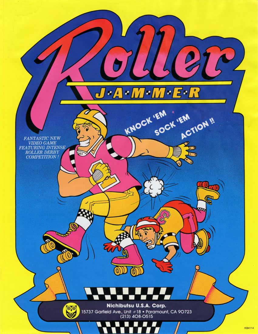 Caratula de Roller Jammer para M.A.M.E.