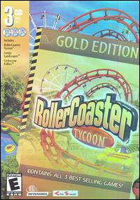 Caratula de RollerCoaster Tycoon: Gold Edition para PC