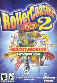 Caratula de RollerCoaster Tycoon 2: Wacky Worlds para PC