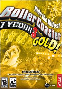 Caratula de RollerCoaster Tycoon 3: Gold! para PC