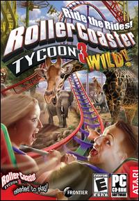 Caratula de RollerCoaster Tycoon 3: Wild! para PC