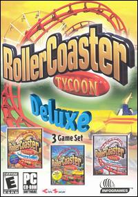 Caratula de RollerCoaster Tycoon Deluxe para PC
