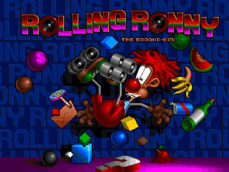 Pantallazo de Rolling Ronny para Amiga