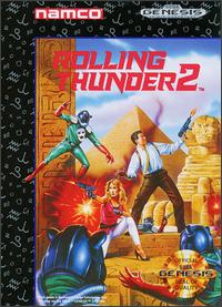 Caratula de Rolling Thunder 2 para Sega Megadrive