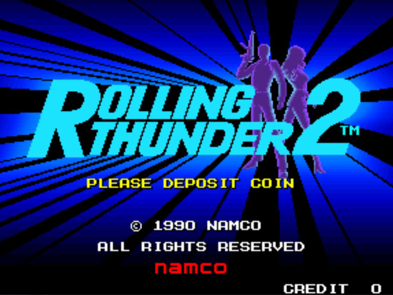 Pantallazo de Rolling Thunder 2 para M.A.M.E.