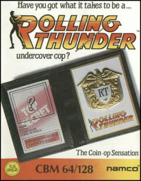 Caratula de Rolling Thunder para Commodore 64