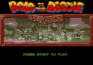 Pantallazo de Rolo to the Rescue para Sega Megadrive