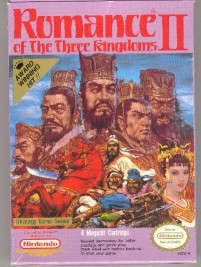 Caratula de Romance of the Three Kingdoms II para Nintendo (NES)