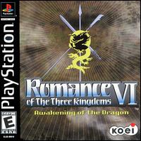 Caratula de Romance of the Three Kingdoms VI: Awakening of the Dragon para PlayStation