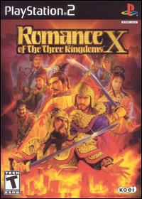 Caratula de Romance of the Three Kingdoms X para PlayStation 2
