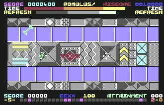 Pantallazo de Romulus para Commodore 64