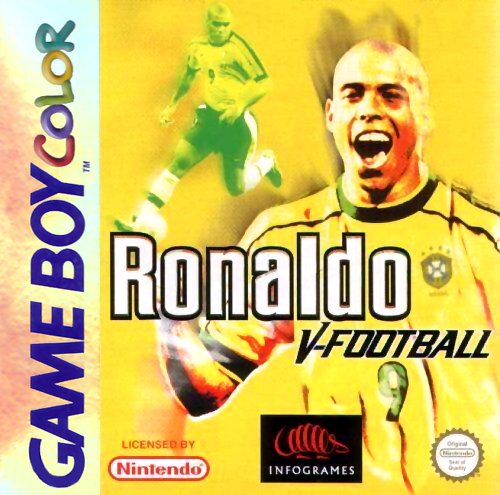Caratula de Ronaldo V-Football para Game Boy Color