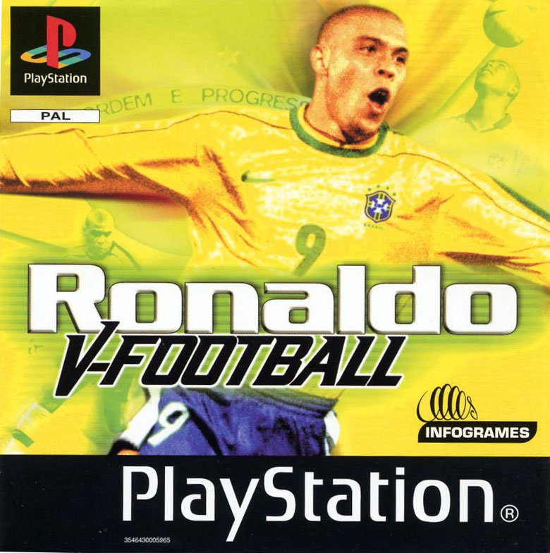 Caratula de Ronaldo V-Football para PlayStation