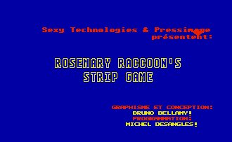 Pantallazo de Rosemary Raccoon para Atari ST
