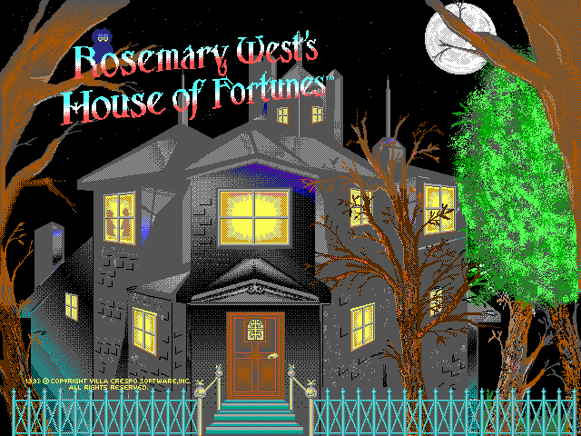 Pantallazo de Rosemary West's House of Fortunes para PC