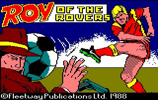 Pantallazo de Roy Of The Rovers para Amstrad CPC