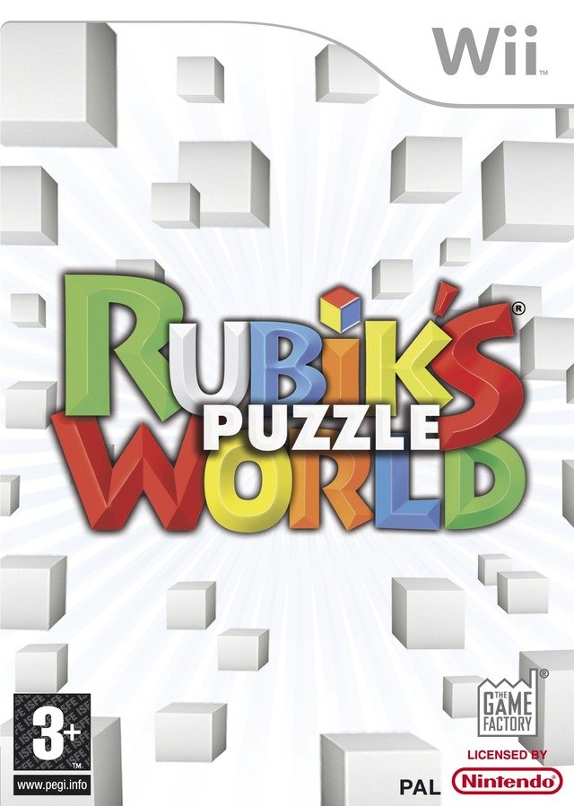 Caratula de Rubiks Puzzle World para Wii