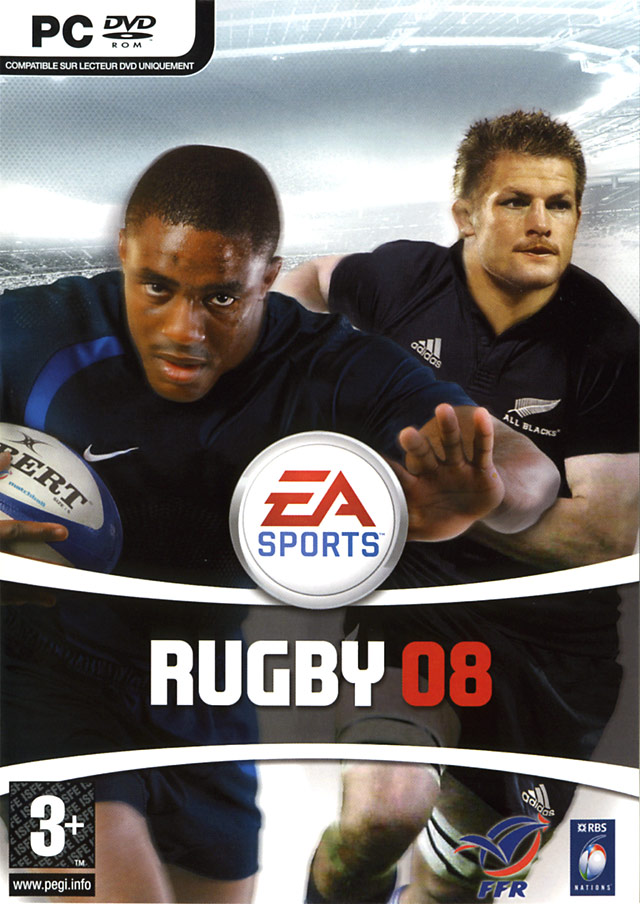 Caratula de Rugby 08 para PC