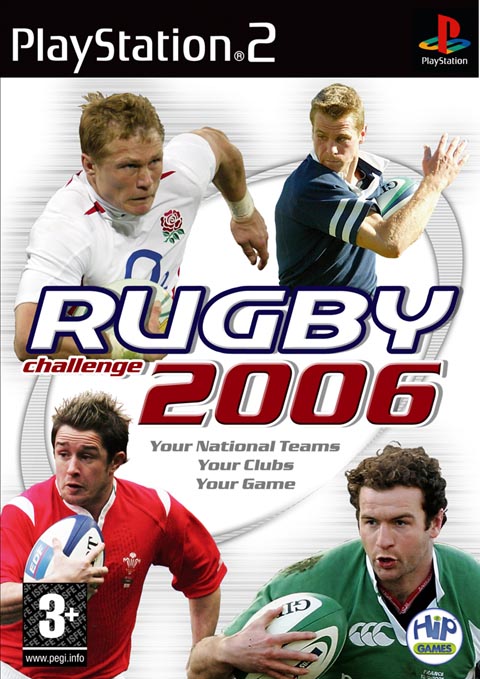 Caratula de Rugby Challenge 2006 para PlayStation 2
