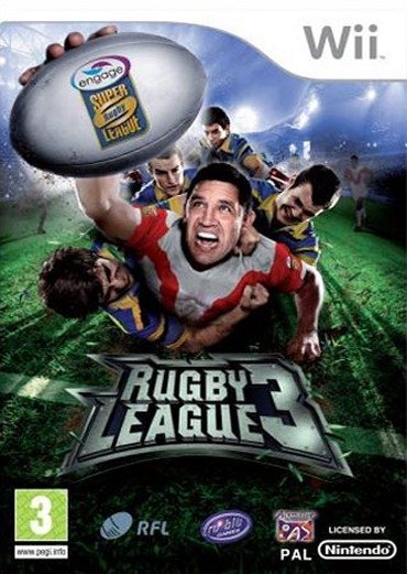 Caratula de Rugby League 3 para Wii