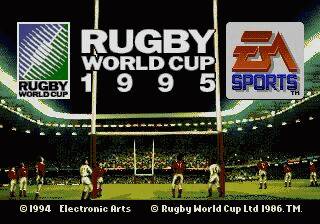 Pantallazo de Rugby World Cup 95 para Sega Megadrive