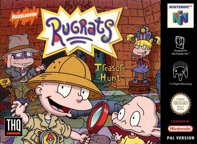 Caratula de Rugrats: Scavenger Hunt para Nintendo 64