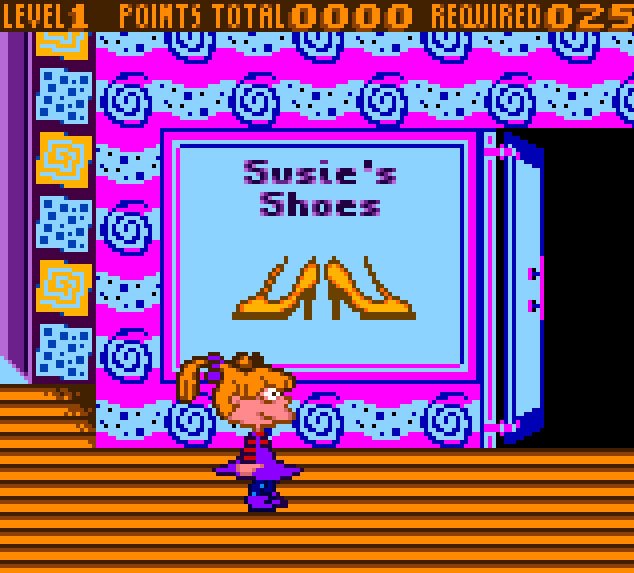 Pantallazo de Rugrats: Totally Angelica para Game Boy Color