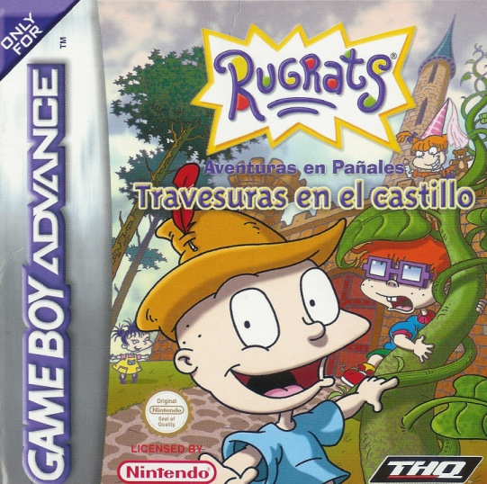 Caratula de Rugrats - Travesuras en el Castillo para Game Boy Advance