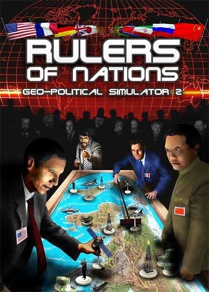 Caratula de Rulers of Nations: Geo Political Simulator 2 para PC