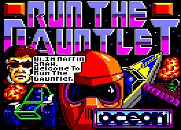 Pantallazo de Run The Gauntlet para Amstrad CPC