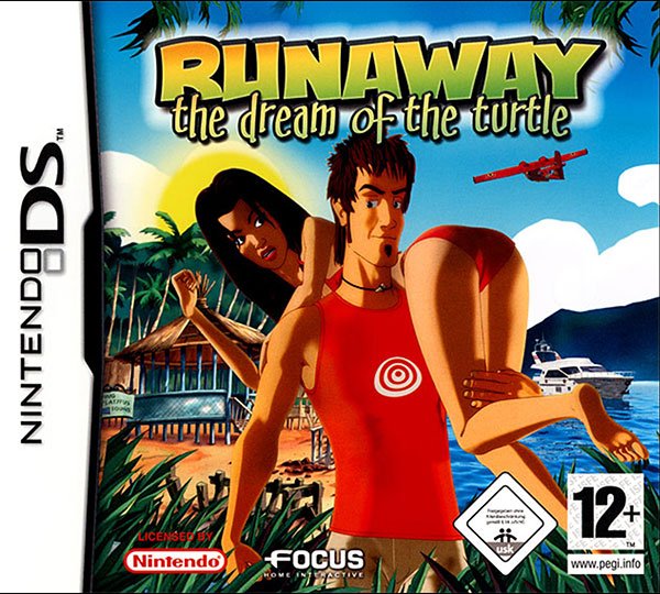 Caratula de Runaway: The Dream of the Turtle para Nintendo DS