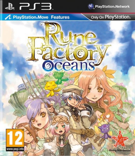Caratula de Rune Factory: Oceans para PlayStation 3
