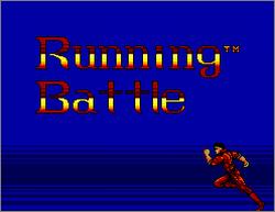 Pantallazo de Running Battle para Sega Master System