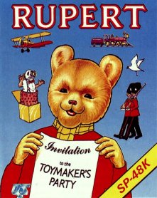 Caratula de Rupert and the Toymaker's Party para Spectrum