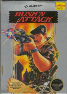 Caratula de Rush 'N Attack para Nintendo (NES)