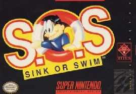 Caratula de S.O.S: Sink or Swim para Super Nintendo
