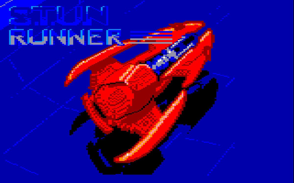 Pantallazo de S.T.U.N. Runner para Amstrad CPC