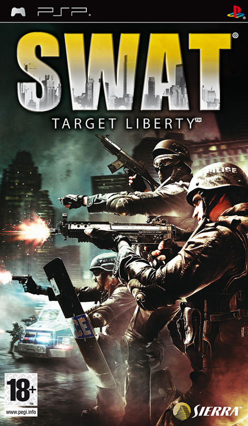Caratula de S.W.A.T : Target Liberty para PSP