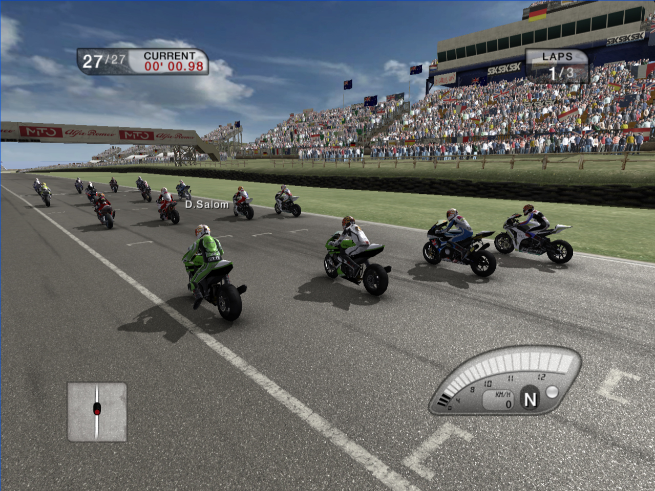 Pantallazo de SBK 09: Superbike World Championship para Xbox 360
