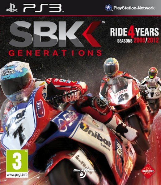 Caratula de SBK Generations para PlayStation 3