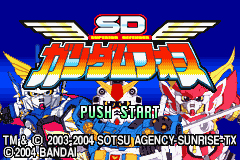 Pantallazo de SD Gundam Force (Japonés) para Game Boy Advance