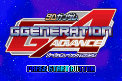 Pantallazo de SD Gundam G Generation Advance (Japonés) para Game Boy Advance