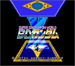 Pantallazo de SD Gundam X: Super Gatchapon World (Japonés) para Super Nintendo