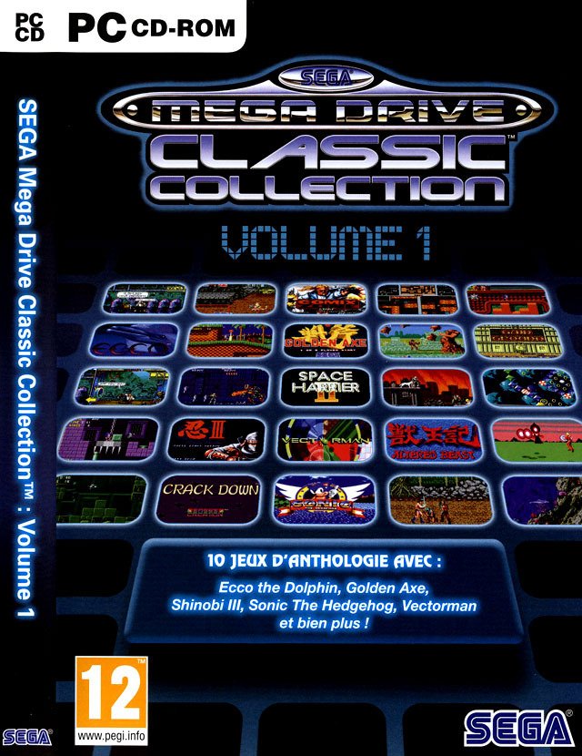 Caratula de SEGA Mega Drive Classic Collection Vol. 1 para PC